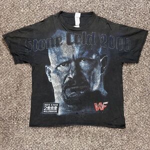 2000 Vintage Stone Cold “Millennium” T Shirt